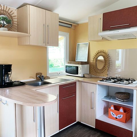 Mobilheim 4 Personen - WELCOME 27m² - 2 Schlafzimmer - TV - Klimaanlage - Terrasse -.