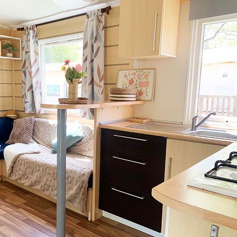 Mobilheim 6 Personen - WELCOME 32m² - 3 Schlafzimmer - TV - Klimaanlage - Terrasse -.