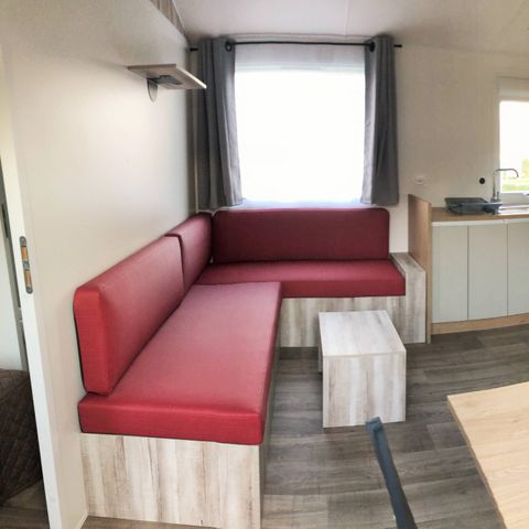 Stacaravan 6 personen - Premium - TV - 2 badkamers - 3 slaapkamers