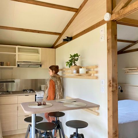 CHALET 2 people - Cosy Chalet - 1CH 1SDB - TV - Pedestrian precinct
