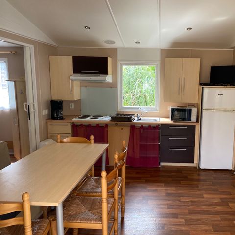 MOBILE HOME 4 people - suitable for PMR - 2CH 1SDB - TV