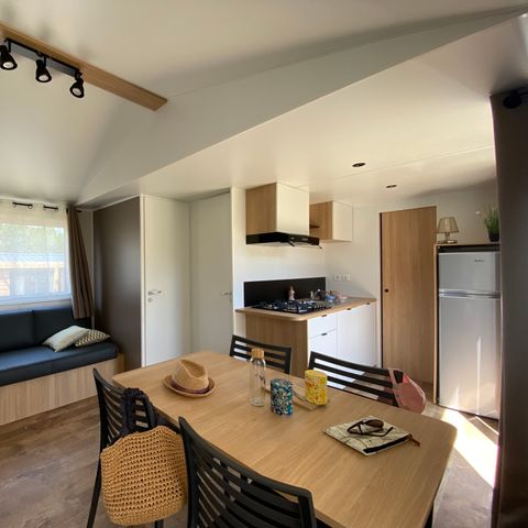 Mobilheim 4 Personen - ! Neuheit 2025 ! Mobilheim Grand Confort - 2CH 1SDB - TV