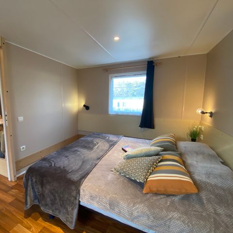 BUNGALOW 4 personnes - Mobilhome adapté personne à mobilité réduite- 2CH 1SDB-TV