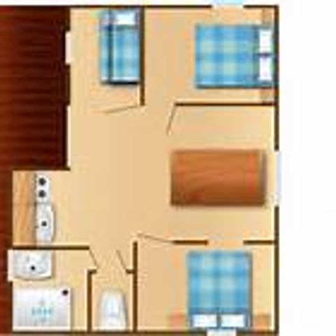 Chalet 6 persons - Chalet 3Ch Gitotel