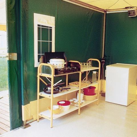 BUNGALOW DE LONA 5 personas - KIWI Sin instalaciones sanitarias