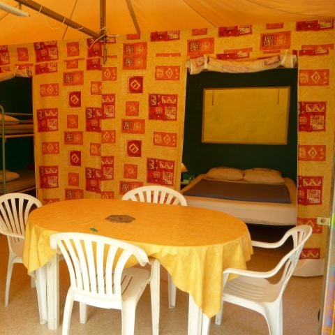 Bungalow de lona 5 personas - KIWI Sin instalaciones sanitarias