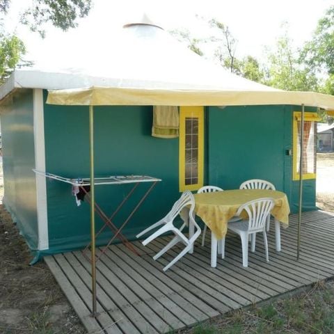 Bungalow de lona 5 personas - KIWI Sin instalaciones sanitarias