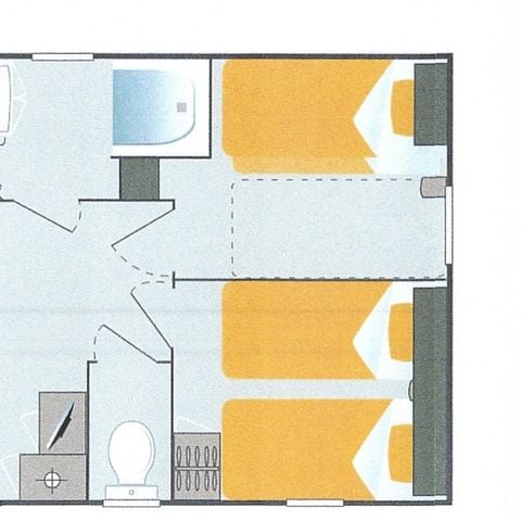 Mobile home 6 persons - 3 bedrooms CLASSIC range