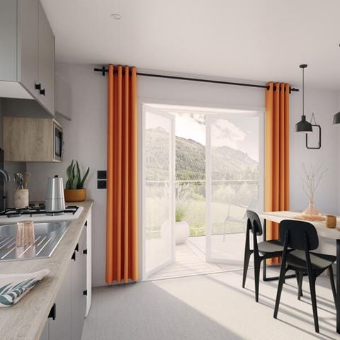 CASA MOBILE 4 persone - Casa mobile a loggia con aria condizionata (Novità 2026)