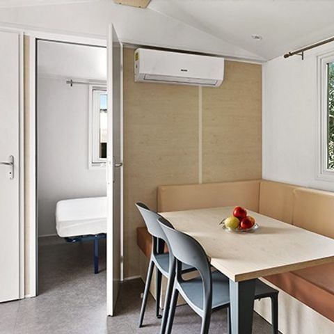 Mobilhome 4 personas - Confort | 2 Dormitorios | 4 Pers | Terraza Cubierta | Aire Acondicionado