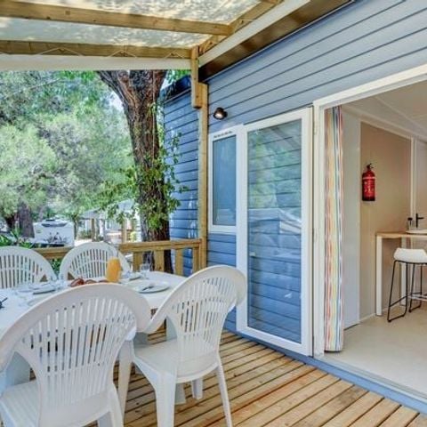 MOBILE HOME 6 people - Comfort XL | 3 Bedrooms | 6 Pers | Raised terrace | Air conditioning