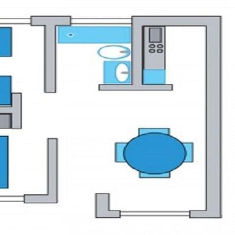 Bungalow 4 personen - Superieur