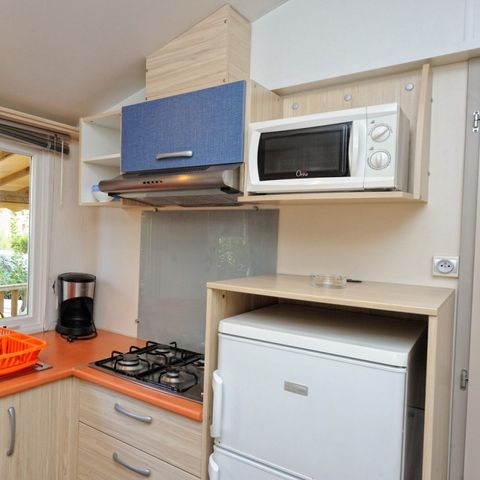 Mobile home 4 persons - Classic | 2 Bedrooms | 4 Pers | Raised terrace | 1 Bathroom | Air conditioning