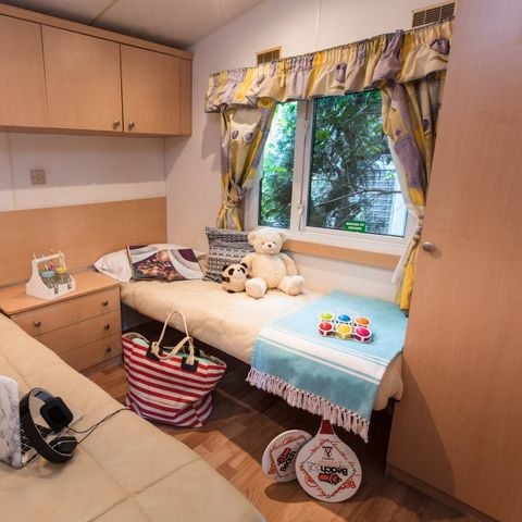 MOBILHOME 5 personnes - Mobil-home | Classic | 3 Ch. | 5 Pers. | Terrasse surélevée | 1 SDB | Clim.