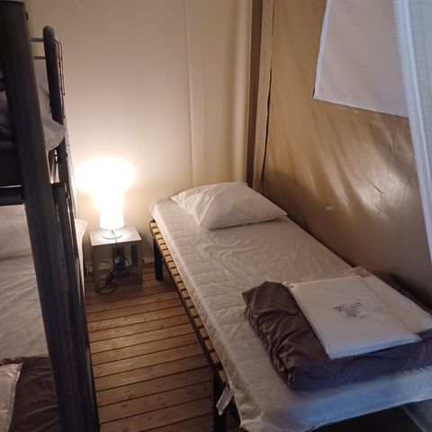 Canvas and wooden tent 5 persons - Lodge NEW 2025 2 bedrooms