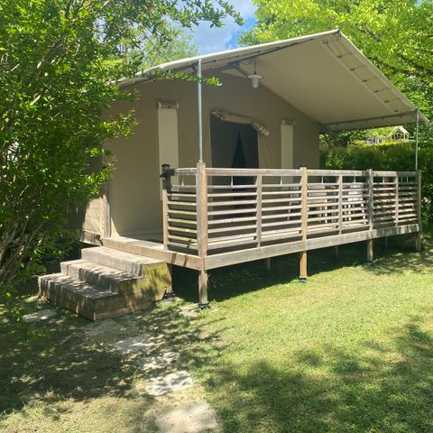 Safarizelt 5 Personen - Lodge NEU 2025 2 Schlafzimmer