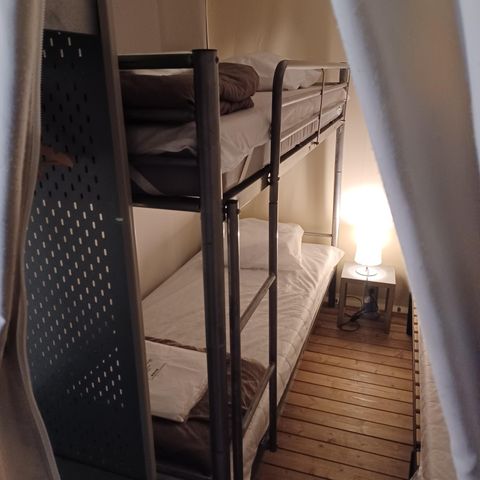 Tente en toile et en bois 5 personnes - Lodge NOUVEAUTE 2025 2 chambres