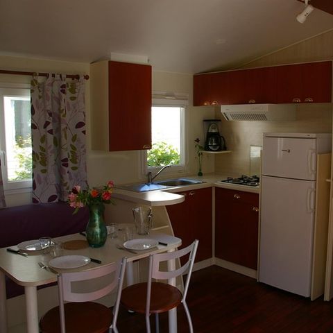 Stacaravan 4 personen - MH2 FRONSAC, met sanitair