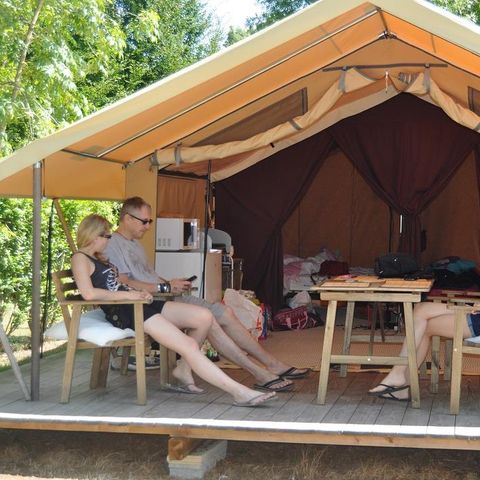 TENDA IN TELA E LEGNO 4 persone - CABANON