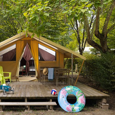 TENDA IN TELA E LEGNO 4 persone - CABANON
