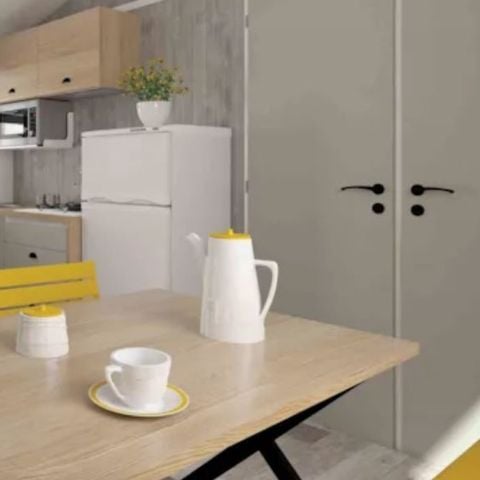 Stacaravan 4 personen - Pomerol