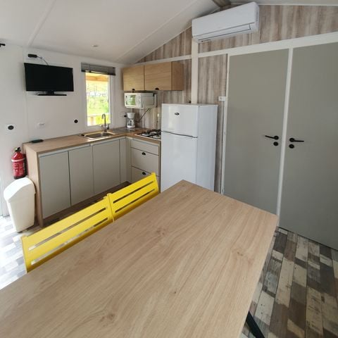 Stacaravan 4 personen - Pomerol met airconditioning