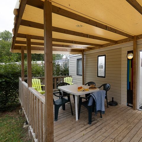 MOBILHOME 4 personas - Pomerol climatizado