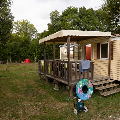 Mobilhome 6 personas - MH2 MONBAZILLAC, con instalaciones sanitarias