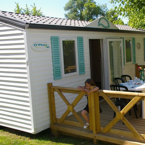 Mobilheim 6 Personen - MH3 BERGERAC, mit Sanitäranlagen