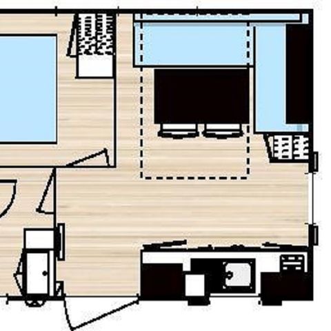 Mobile home 2 persons - MH1 CONFORT NOBIS