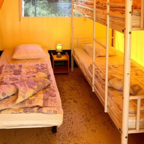 Bungalow toilé 5 personnes - INSOLITE 2 chambres (sans sanitaires)
