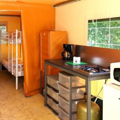 Bungalow toilé 5 personnes - INSOLITE 2 chambres (sans sanitaires)