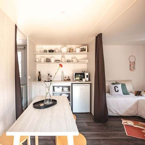 TIENDA DE LONA Y MADERA 4 personas - Coco Sweet insolite EDEN 2 habitaciones 4 pers