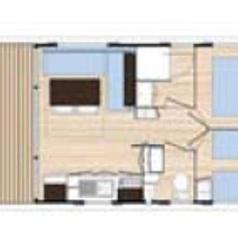 Mobilhome 4 personnes - TYPE 3