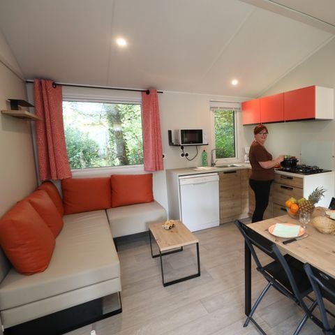 Mobile home 6 persons - COTTAGE STANDING PLUS (Wednesday/Wednesday)