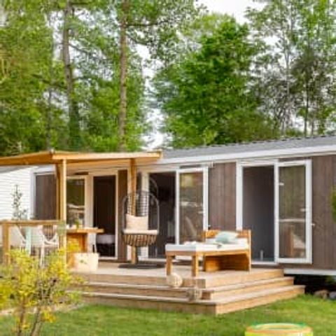 Mobilheim 4 Personen - Cottage Cheverny 4p 2ch 2SdB Premium