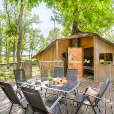 UNIEKE ACCOMMODATIE 5 personen - Boomhut