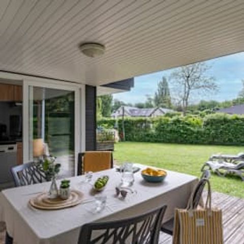 Mobilheim 4 Personen - Chalet Newton 4p 2ch 2SdB Clim Premium