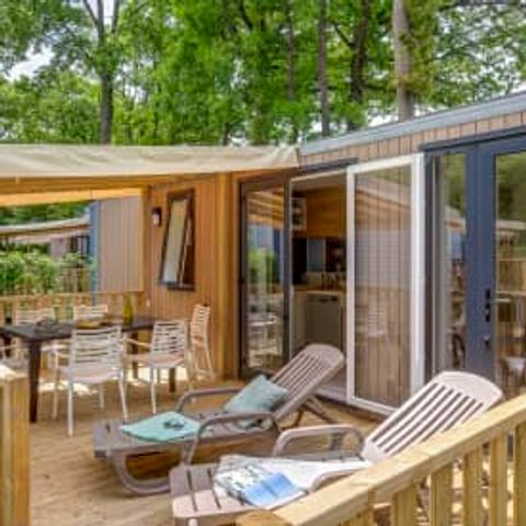 Mobilheim 6 Personen - Cottage 6p 3ch 2SdB Clim ****