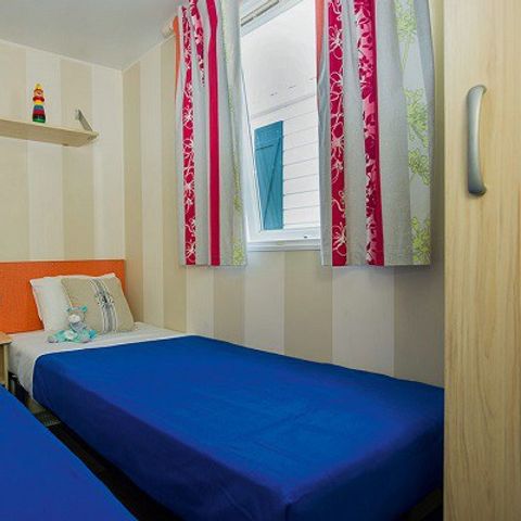Stacaravan 6 personen - Mobile-home | Comfort | 3 Slaapkamers | 6 Pers. | Verhoogd terras | TV