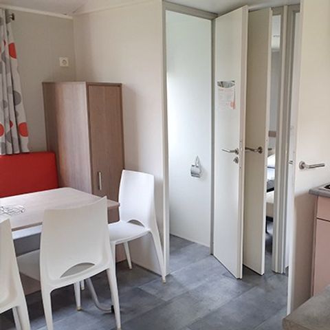 Mobilheim 6 Personen - Comfort | 3 Zi. | 6 Pers. | Erhöhte Terrasse