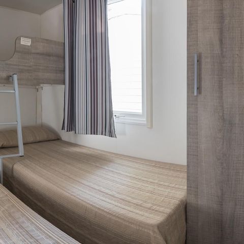 Stacaravan 5 personen - Deluxe