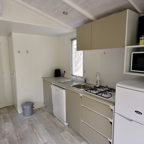 Mobile home 6 persons - LOGGIA BAY river view - 2 bedrooms - TV - CLIM - LV