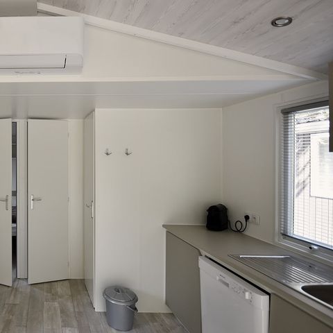 Mobile home 6 persons - LOGGIA BAY river view - 2 bedrooms - TV - CLIM - LV