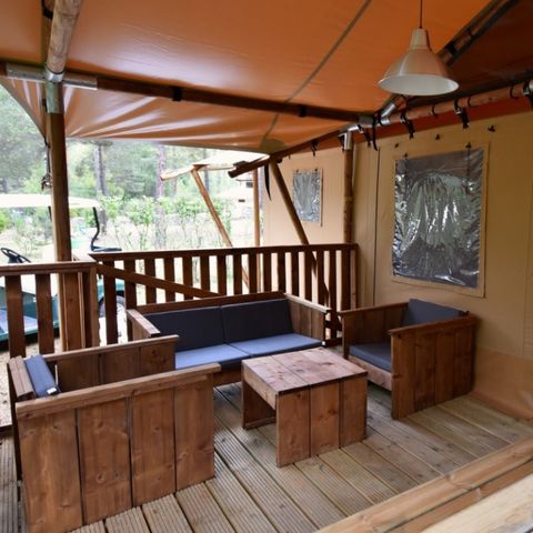 BUNGALOW DE LONA 5 personas - Glamping 2