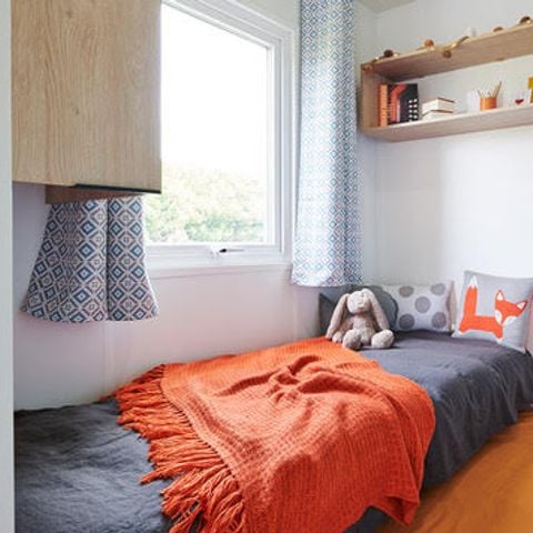 Mobilheim 6 Personen - KOMFORT - 3 Schlafzimmer - Fernseher - KLIMAANLAGE - LV