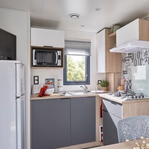 MOBILHOME 6 personnes - CONFORT - 3 chambres - TV - CLIM - LV