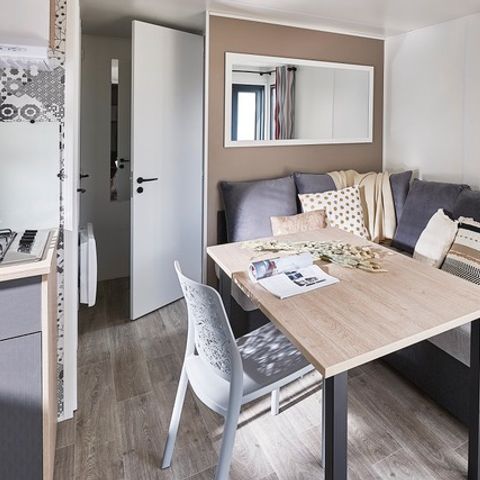 MOBILHOME 6 personas - COMODIDAD - 3 habitaciones - TV - CLIM - LV