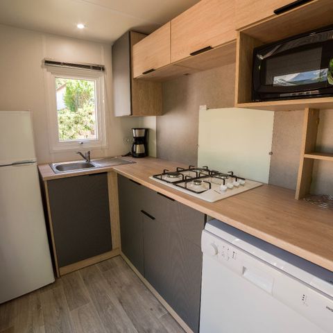 Stacaravan 4 personen - Stacaravan Le coin des copains - prijs voor 4 personen, tot 12 mogelijk