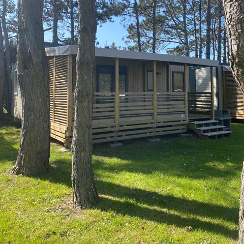 BUNGALOW 6 personnes - Homeflower Premium 3 chambres avec terrasse couverte + Lave Vaisselle